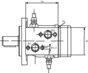 Pièces agricoles - Hydraulique - Régulateur de pression FPM D 4