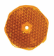 Catadioptre rond orange Ø80mm à visser