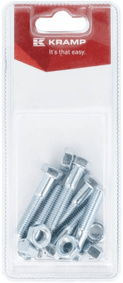 Pièces agricoles - Fasteners - Écrou et boulon M8 x 40mm (6)