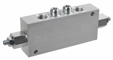 Pièces agricoles - Hydraulique - Valves d’équilibrage doubles 1/2"
