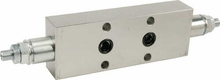 Valve équilib. dble 3/8" bride