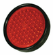 Catadioptre rond rouge Ø63 mm à visser