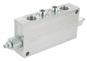 Pièces agricoles - Hydraulique - Valves d’équilibrage doubles 3/4"