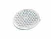 Catadioptre rond blanc Ø58 mm autocollant