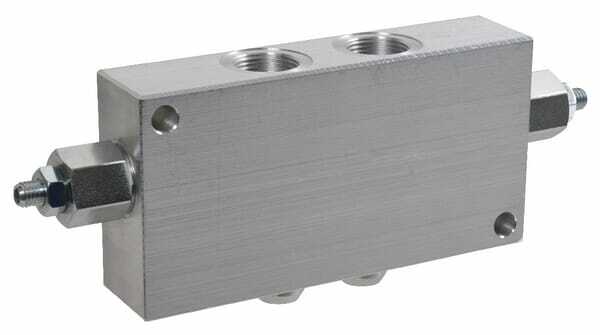 Pièces agricoles - Hydraulique - Valves d’équilibrage doubles 3/4"