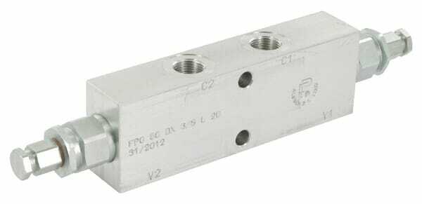 Pièces agricoles - Hydraulique - Clapet d'équilibrage