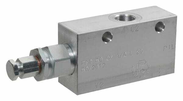 Pièces agricoles - Hydraulique - Valve de compensation simple