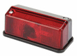Feu de gabarit 4W, rectangulaire, 12/24V, rouge, à boulonner, Hella