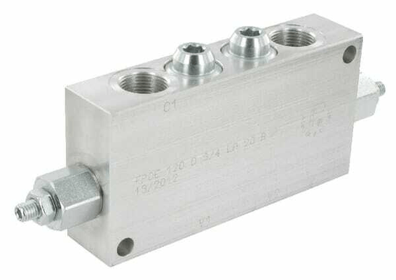 Pièces agricoles - Hydraulique - Valves d’équilibrage doubles 3/4"