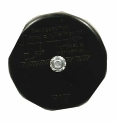 Pièces agricoles - Eclairage - Catadioptre rond orange Ø63mm à visser