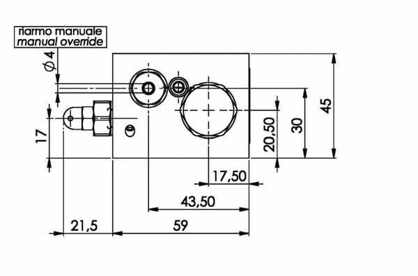 Pièces agricoles - Hydraulique - Vanne de commutation NG6