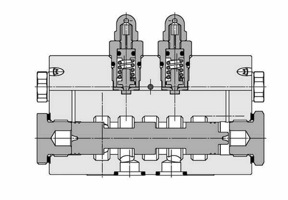 Pièces agricoles - Hydraulique - Vanne de commutation NG10