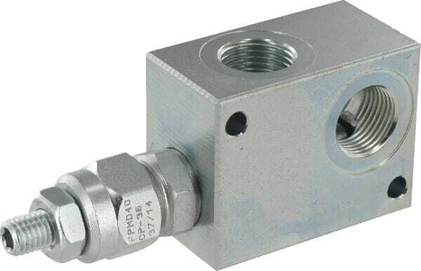 Pièces agricoles - Hydraulique - Limiteur de pression acier 1/2