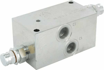 Pièces agricoles - Hydraulique - Valves d’équilibrage doubles 3/4"