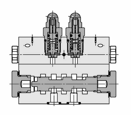 Pièces agricoles - Hydraulique - Vanne de commutation NG6