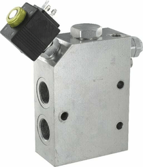 Pièces agricoles - Hydraulique - Valve marteau 3 voies+sécurité