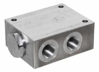 Pièces agricoles - Hydraulique - Diviseur de débit 3/8-3/8 1-5l
