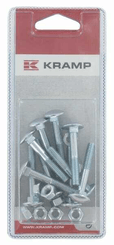 Pièces agricoles - Fasteners - Écrou et boulon M6 x 40 mm, 4,6 (10)