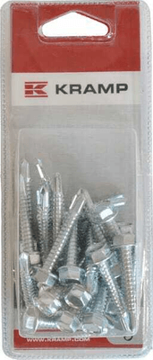Pièces agricoles - Fasteners - Vis auto perforante 6,3 x 38 mm (25)
