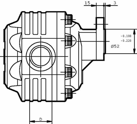 Pièces agricoles - Hydraulique - Pompe FP4063D0-19T1-LGF/GE-N