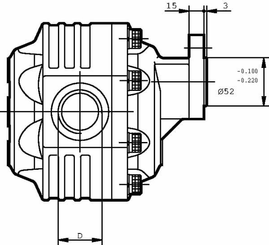 Pièces agricoles - Hydraulique - Pompe FP4063D0-19T1-LGF/GE-N