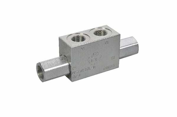 Pièces agricoles - Hydraulique - Clapet antiretour pil. 1/2 BSP