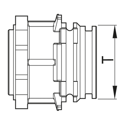 Pièces agricoles - Pièce divers - ADAPTATEUR MALE 863 T5M