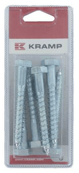 Pièces agricoles - Fasteners - Vis à bois M10 x 80mm (6)