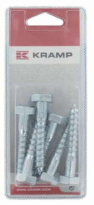Pièces agricoles - Fasteners - Vis à bois M10 x 60mm (6)