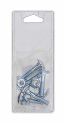 Pièces agricoles - Fasteners - Écrou et boulon M8 x 40mm, 4,6 (6)