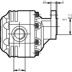 Pièces agricoles - Hydraulique - Pompe FP3073D0-19T1-LGF/GF-N
