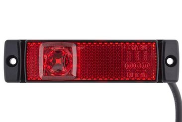 Pièces agricoles - Eclairage - Feu de gabarit 24V, rouge