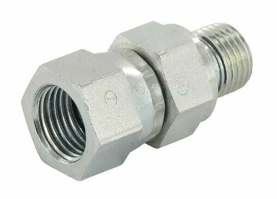 Pièces agricoles - Hydraulique - Union simple male 9/16 - 3/8 JIC/BSP