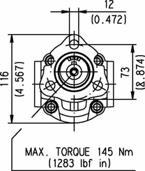 Pièces agricoles - Hydraulique - Pompe à engrenages FP20,40-B0-43-T0-LGE/GE-N