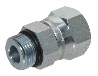 Pièces agricoles - Hydraulique - Union simple male 3/4 JIC/UNF