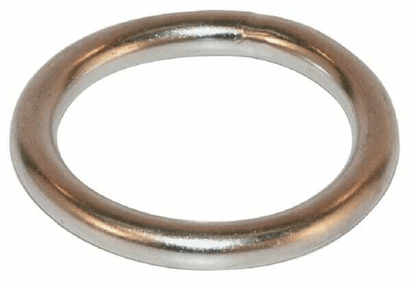 Pièces agricoles - Fasteners - Bague inoxydable 6 mm