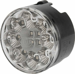 Pièces agricoles - Eclairage - Feu arrière LED rond blanc Ø66mm