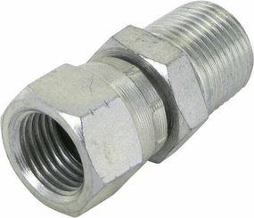 Pièces agricoles - Hydraulique - Réducteur. 9/16 JIC x 3/8 BSPT