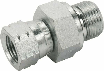 Pièces agricoles - Hydraulique - Union simple FJ 1/2 - MG3/8