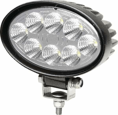 Pièces agricoles - Eclairage - Phare de travail à LED, 1200 lm, ovale, 12-24 V, claire, 65 x 120 mm, 8 LED, ValueFit Hella
