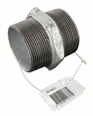 Pièces agricoles - Hydraulique - Double raccord zin. mâle 2"