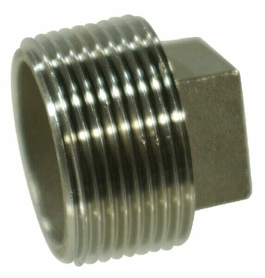 Pièces agricoles - Hydraulique - Bouchon inox M 1"