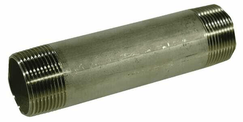 Pièces agricoles - Hydraulique - Embout inox 1/4"x150mm