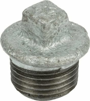 Pièces agricoles - Hydraulique - Bouchon zingué mâle 1/2"