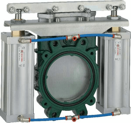 Pièces agricoles - Hydraulique - Vanne à guillotine compacte 8" (pneumatique)