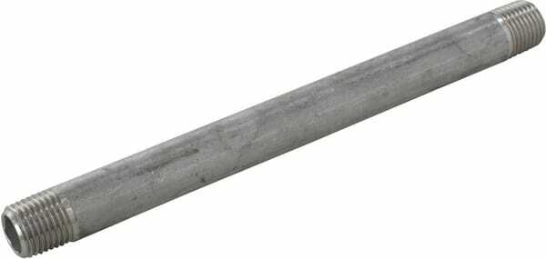 Pièces agricoles - Hydraulique - Embout inox 1/4"x150mm