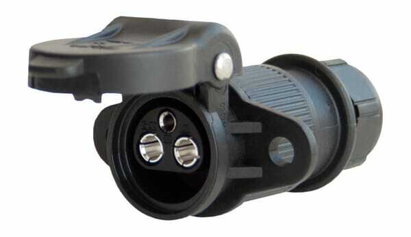Pièces agricoles - Electricité - Prise 3 broches 6-24 V (32 A)