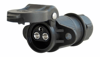 Pièces agricoles - Electricité - Prise 3 broches 6-24 V (32 A)