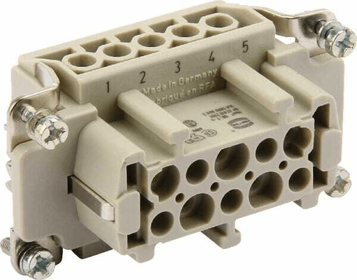 Pièces agricoles - Electricité - Connecteur femelle E 10P vis
