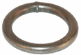Anneau soudé noire 8 mm